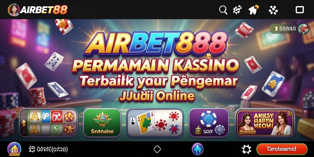 Tampilan menarik dari gameplay Kasino di AIRBET88.