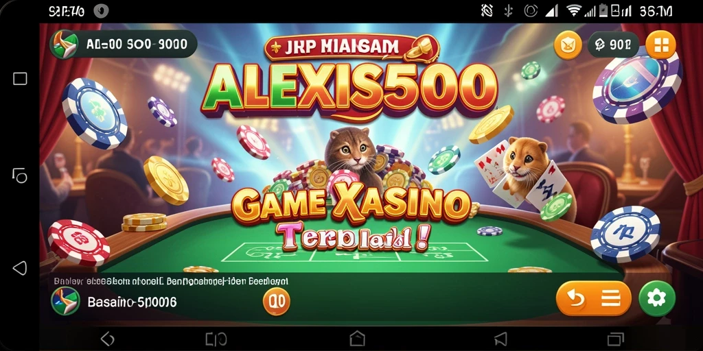 Tampilan gameplay ALEXIS500 yang mengesankan dan mendebarkan.