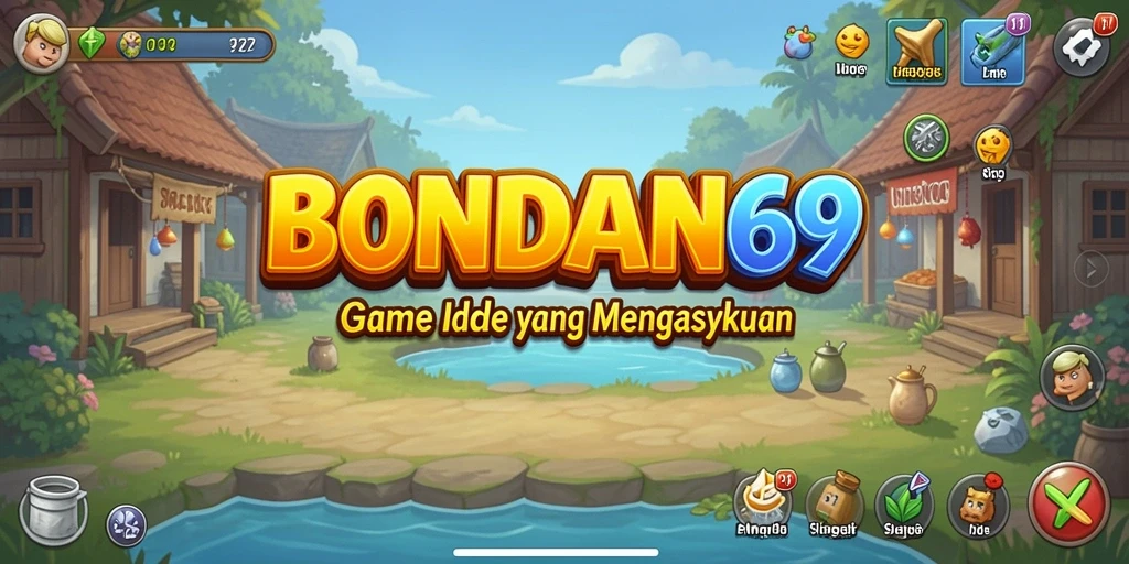 Tampilan gameplay BONDAN69 yang mengasyikkan dan santai.