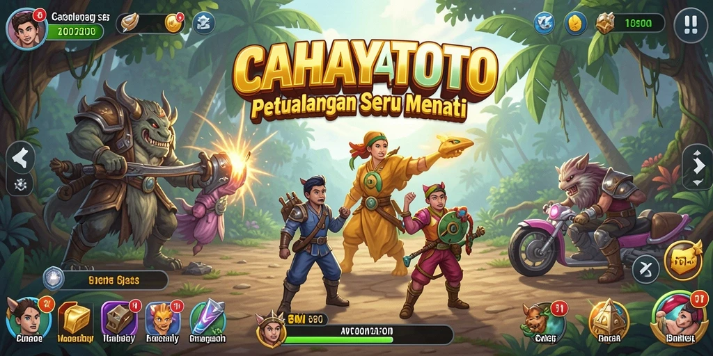 Gameplay CAHAYATOTO yang seru dan menantang.