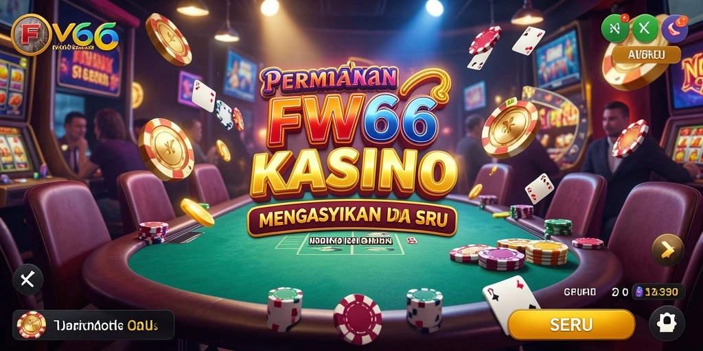 Screenshot FW66 menampilkan gameplay yang menegangkan di Kasino.
