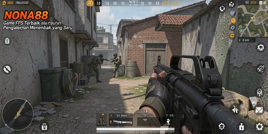 Gameplay intens di NONA88 dengan aksi menembak yang mendebarkan.