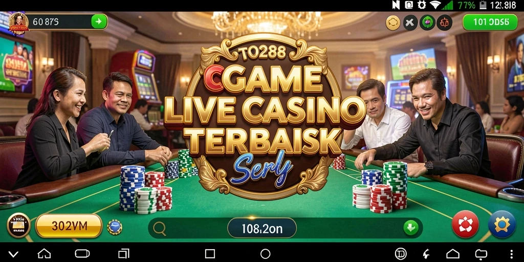 Gameplay seru TO288 dengan dealer langsung di Live Casino.