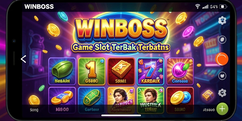 Screenshot gameplay <strong>WINBOSS</strong> yang menarik dan penuh warna.