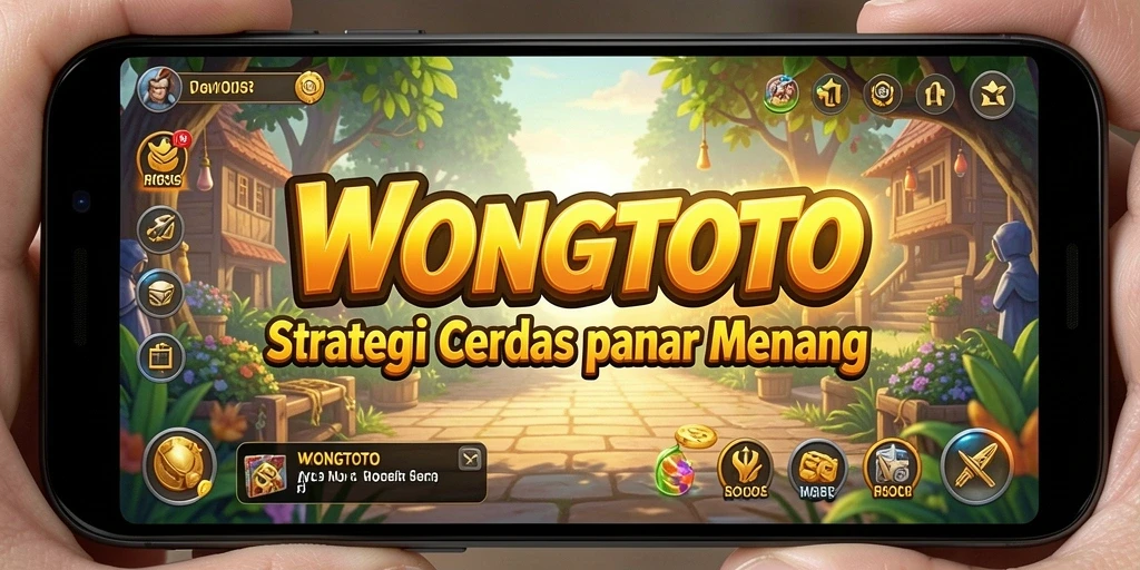 Tampilan gameplay strategis yang mendebarkan dari WONGTOTO.